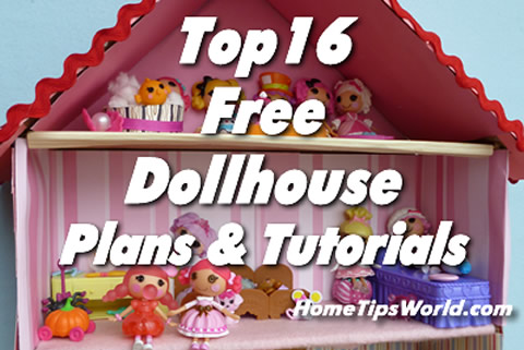 Woodworking wooden dollhouse plans free PDF Free Download