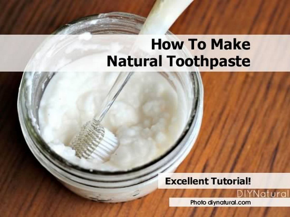 How To Make Natural Toothpaste At Home
