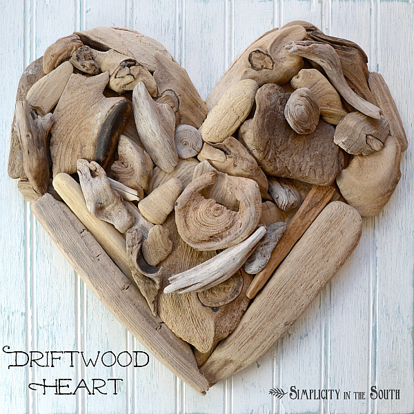How To Make Driftwood Heart Wall Art