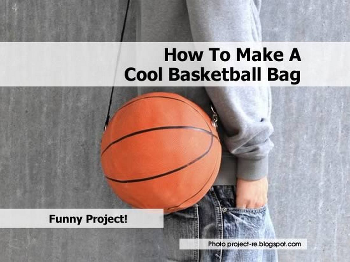 How To Make A Cool Basketball Bag