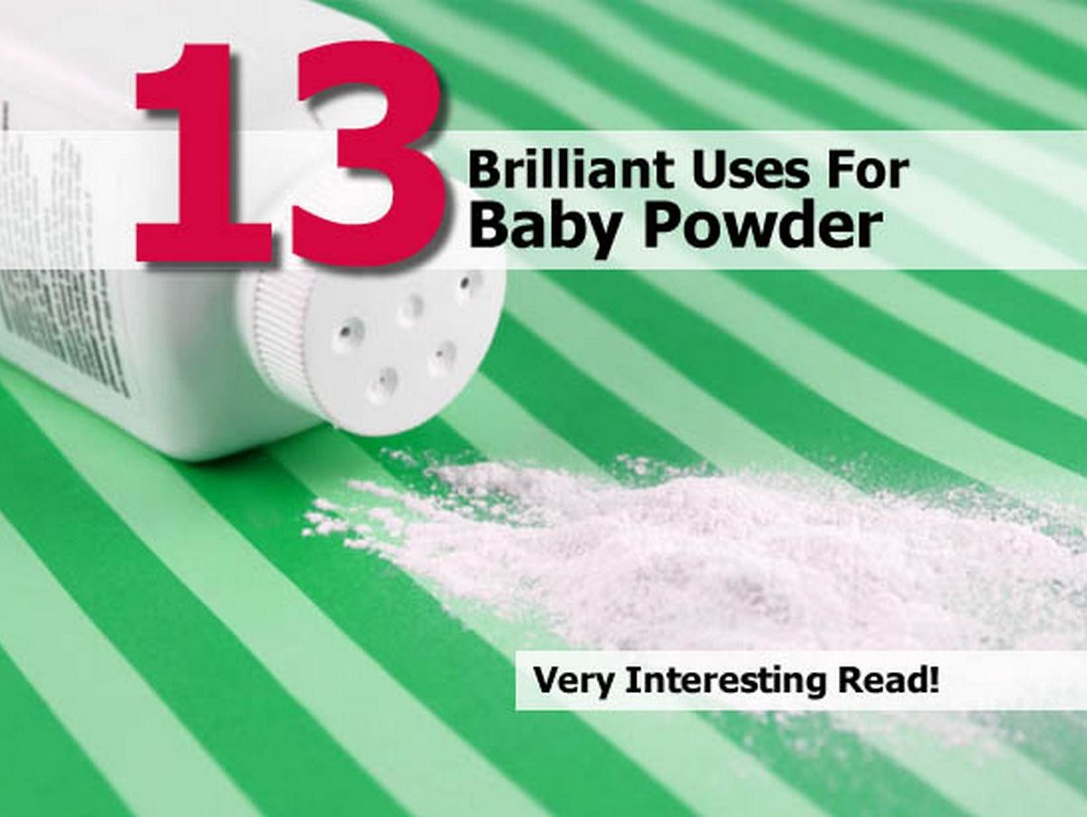 13 Brilliant Uses For Baby Powder