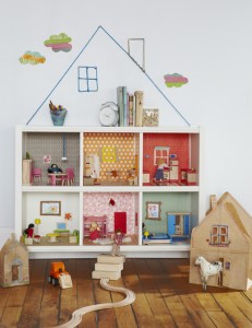 bookshelf dollhouse plans
