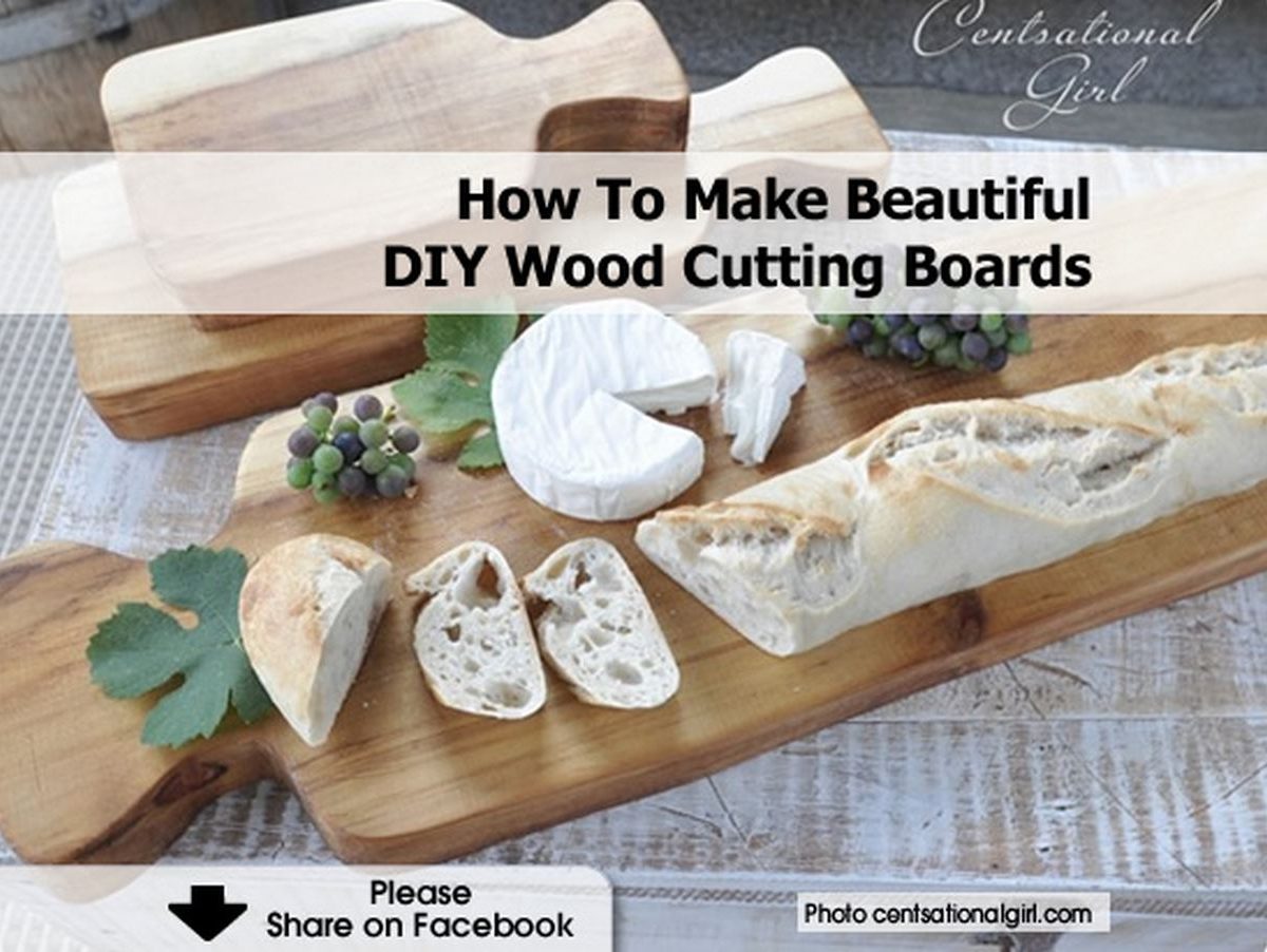 How To Make Beautiful DIY Wood Cutting Boards