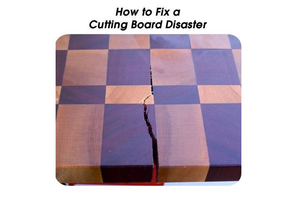 How to Fix a Cutting Board Disaster