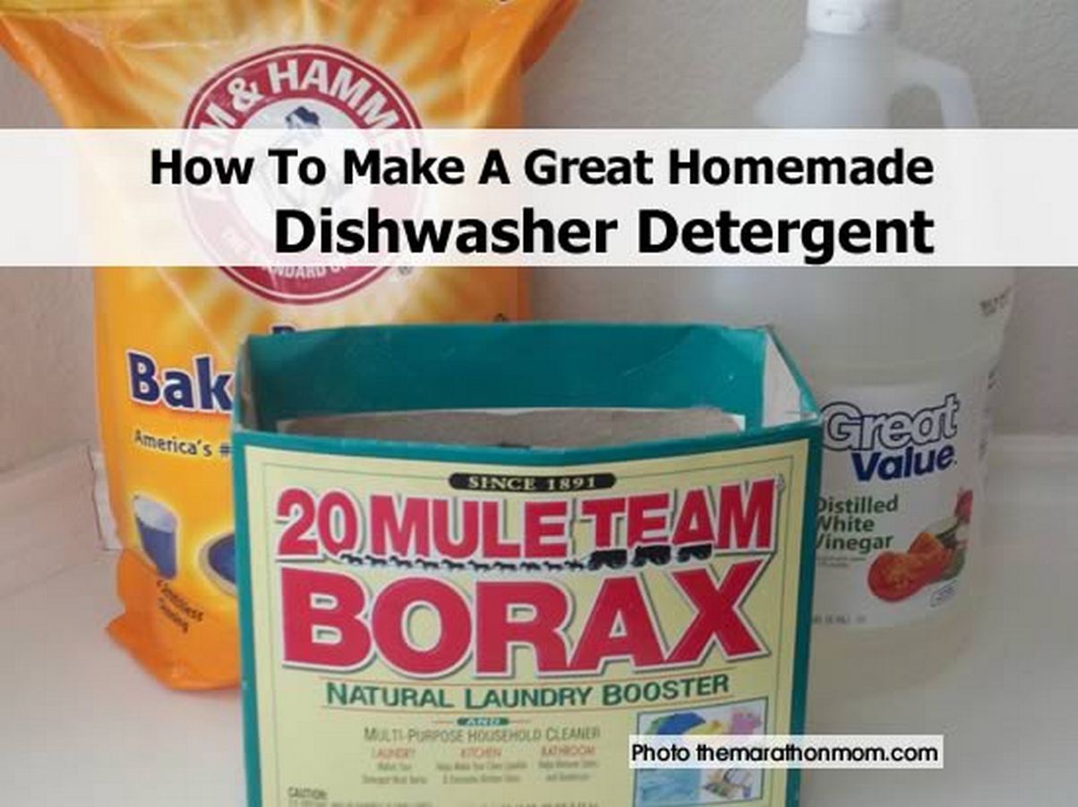 How To Make A Great Homemade Dishwasher Detergent