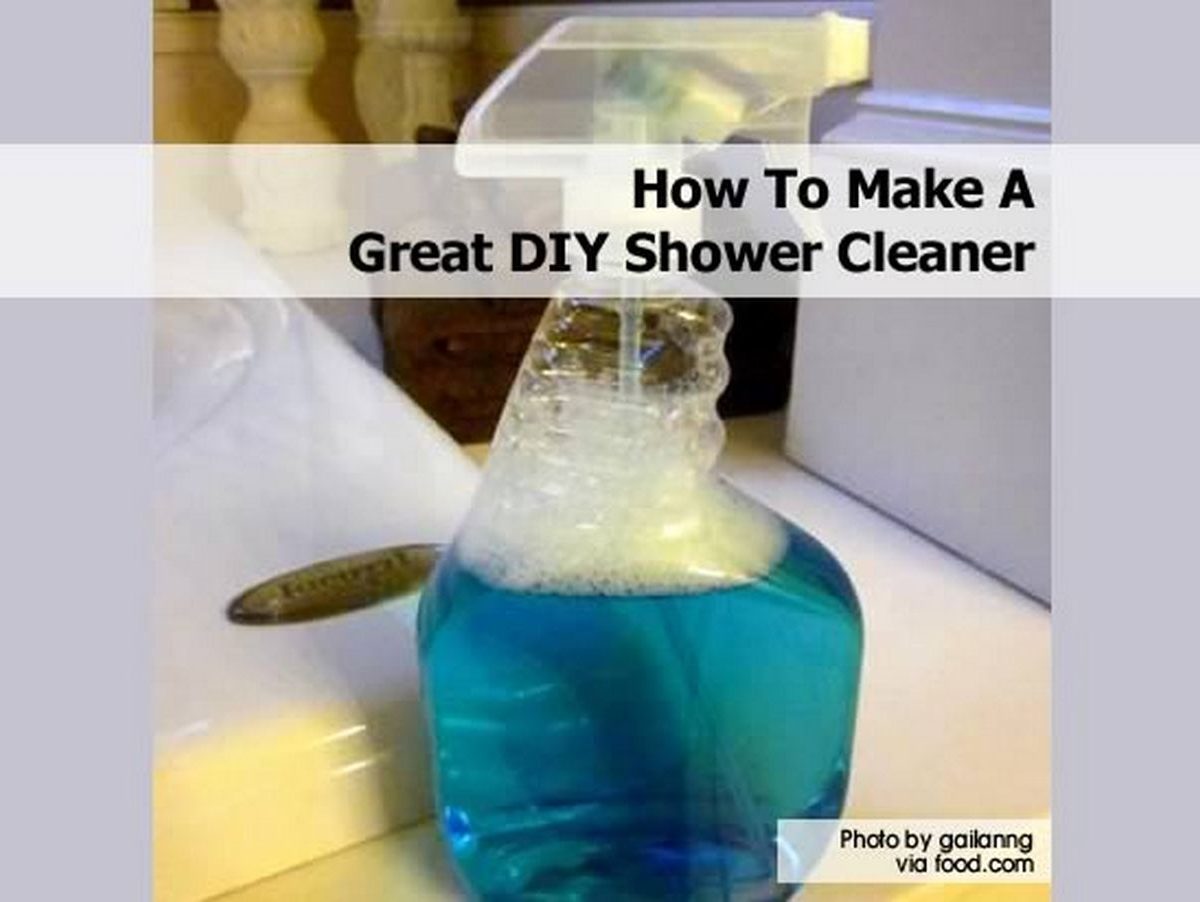 How To Make A Great DIY Shower Cleaner