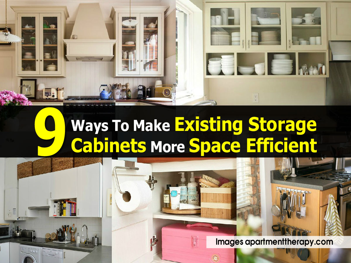 9 Ways To Make Existing Storage More Space Efficient