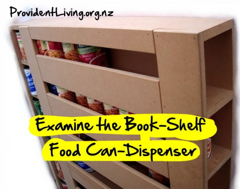 How to Make a Food Can Dispenser Free Plan