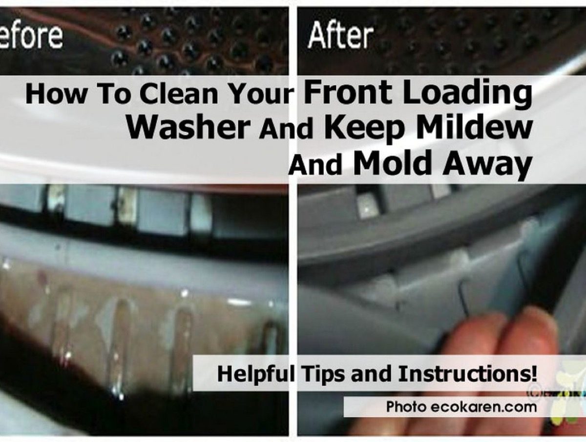 How To Clean Your Front Loading Washer And Keep Mildew And Mold Away