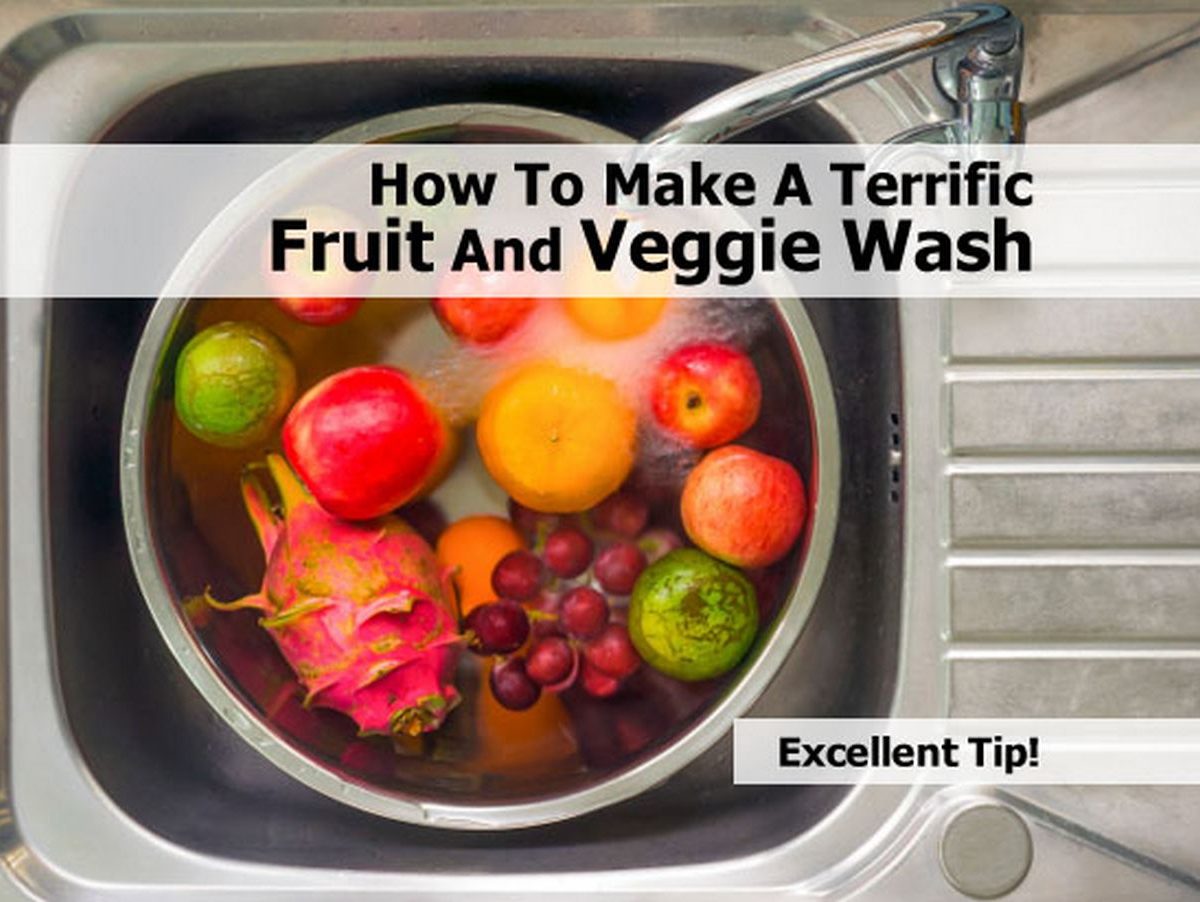 How To Make A Terrific Fruit And Veggie Wash