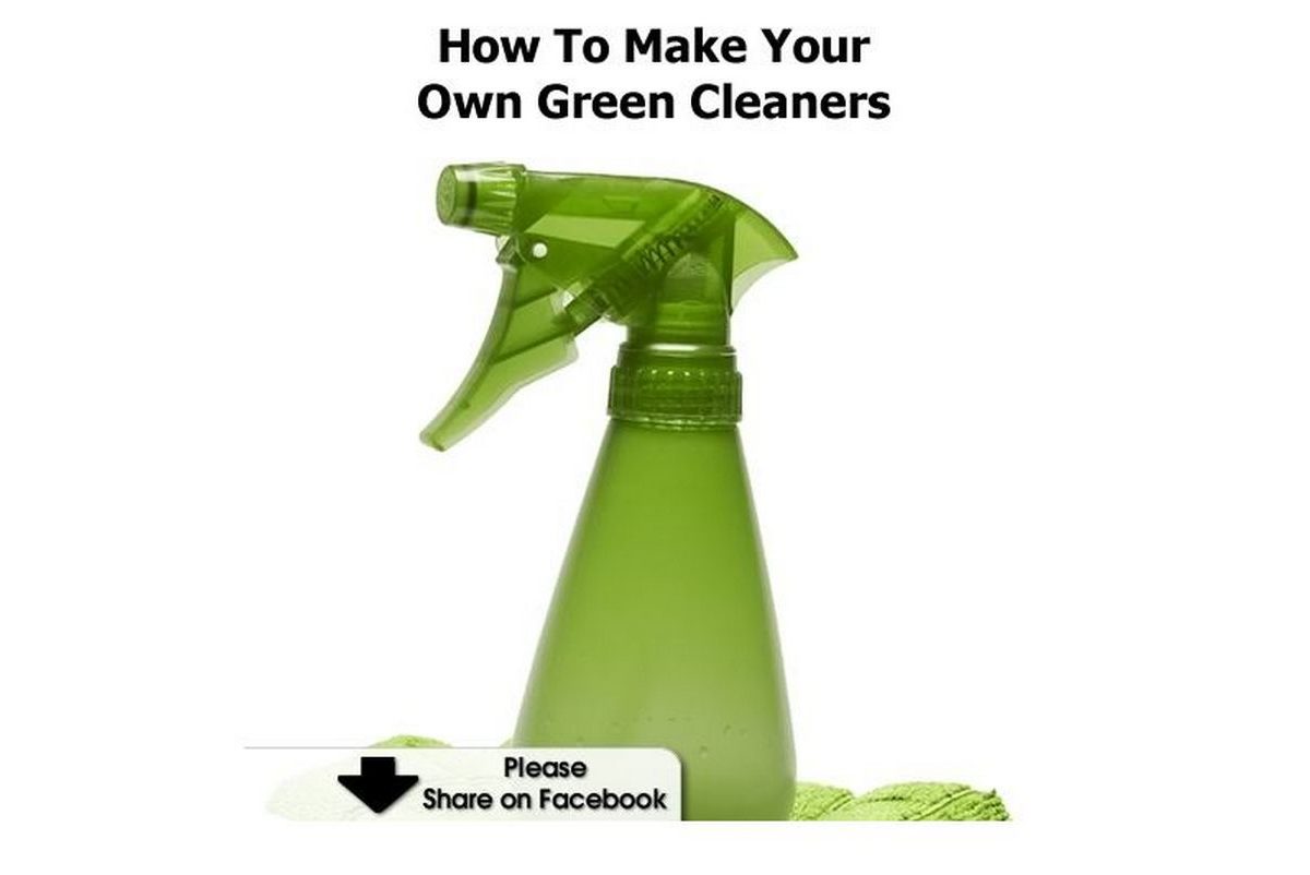 How To Make Your Own Green Cleaners