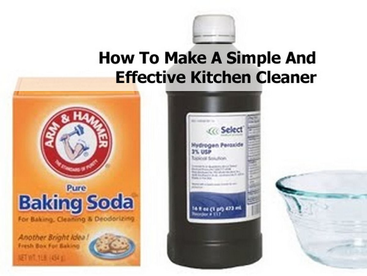 How To Make A Simple And Effective Kitchen Cleaner