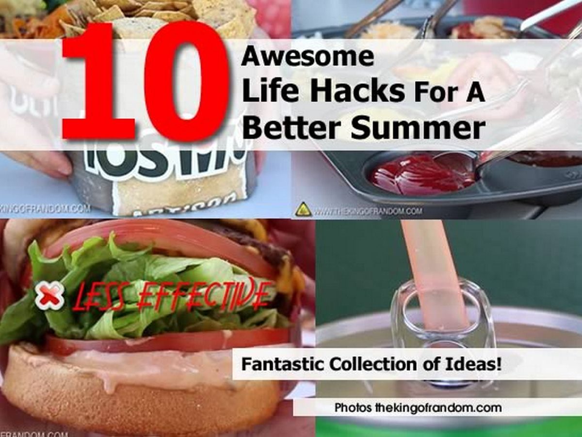 10 Awesome Life Hacks For A Better Summer