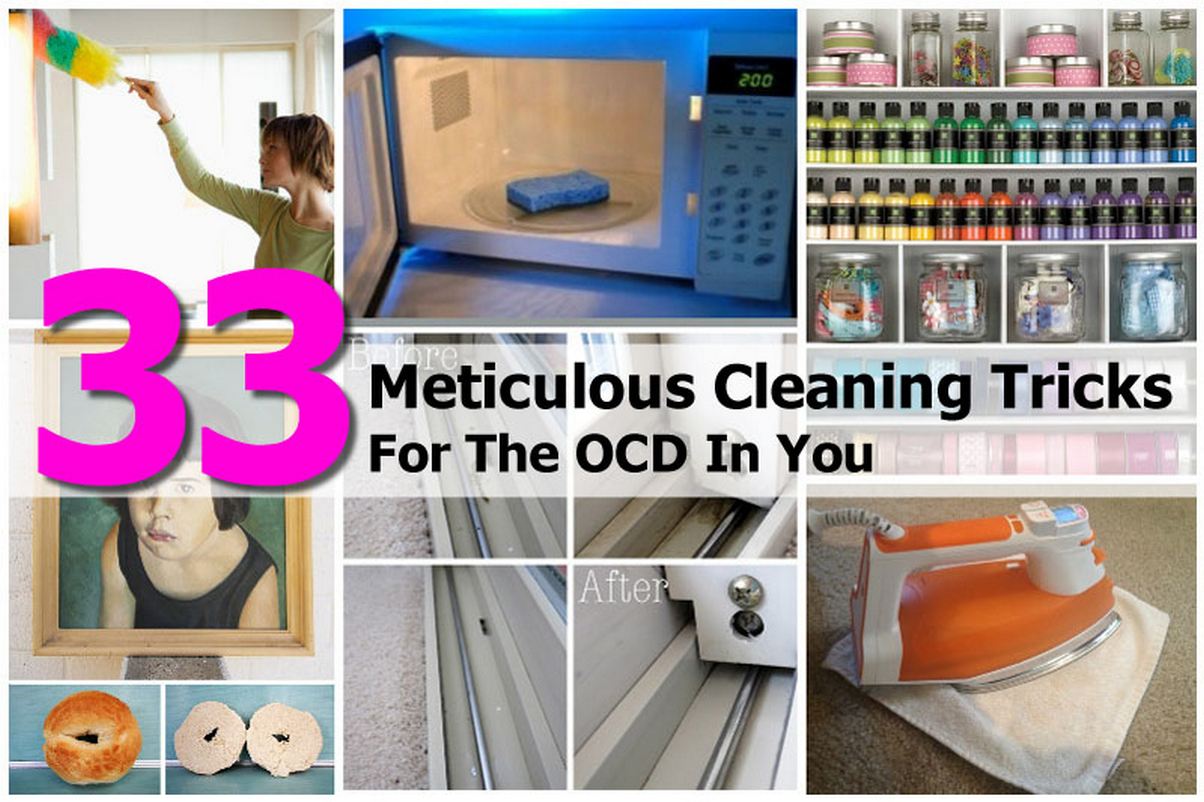 33 Meticulous Cleaning Tricks For The OCD In You