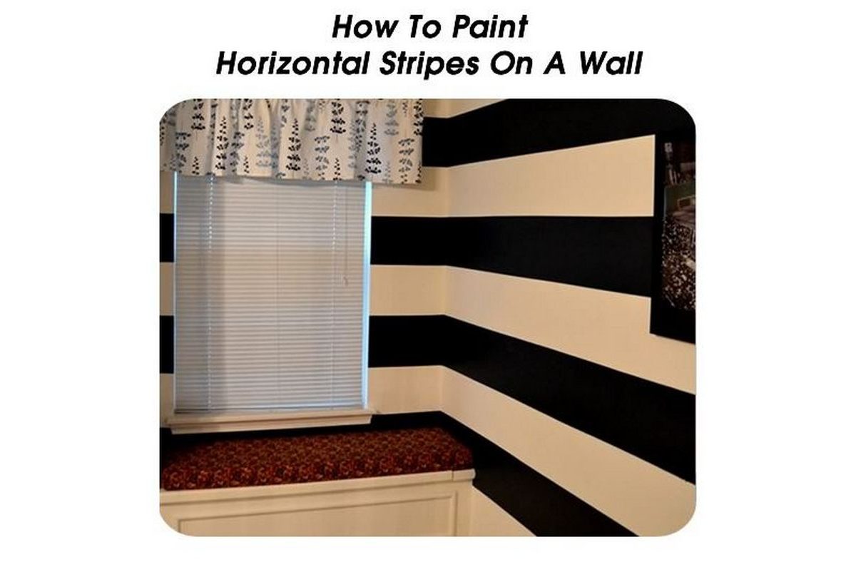 How To Paint Horizontal Stripes On A Wall