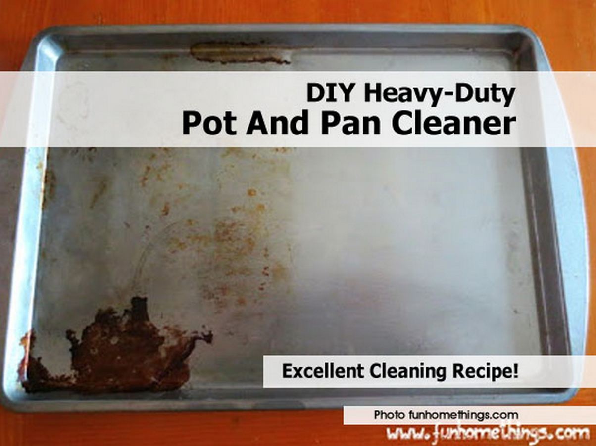 DIY HeavyDuty Pot And Pan Cleaner