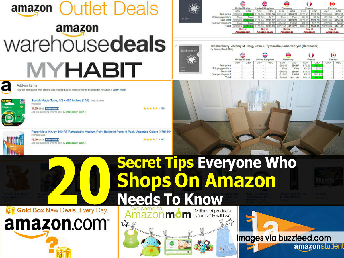 20 Secret Tips Everyone Who Shops On Amazon Needs To Know