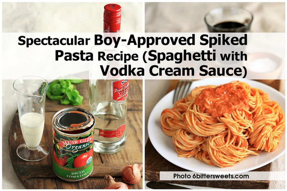 Spectacular BoyApproved Spiked Pasta Recipe (Spaghetti with Vodka