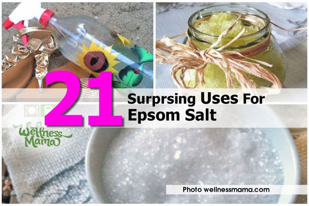 21 Surprsing Uses For Epsom Salt